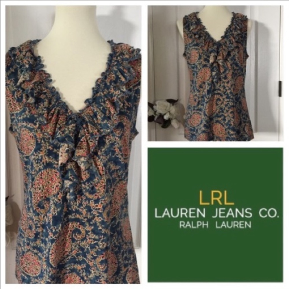 Lauren Jeans Co Sleeveless Top